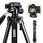 Treppiede - ESDDI 170 cm Treppiedi Fotocamera Alluminio Compatto Treppiede Leggero Per Canon Nikon Sony Olympus DSLR DV...