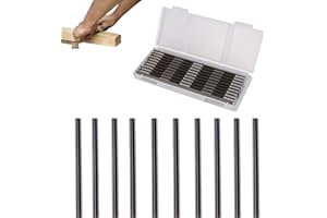 WDZGX Lames Réversibles Raboteuse 82mm Rabot Electrique Lame 82x5.5x1.2mm Lames De Rabot for Travail du Bois Power Tool Pièces 10 PCS