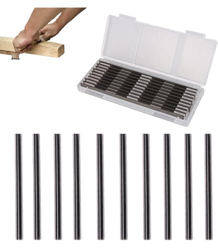 3 Lame Per Pialla In HSS 18% Tungsteno - 300x30x3 Mm, Per Legno Duro, Marca Turmfalke - Foto 9