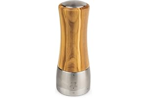 Peugeot Madras u'Select 36140 - Molinillo de pimienta manual (16 cm, madera de olivo)