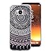 Produktbild Galaxy S8 Glitzer Handyhülle,Tpu Bumper Hülle für Samsung Galaxy S8,Leeook Kreative Stylish Mandala Blumen Muster Glänzend Glitzer Schutz HandyHülle Slim Fit Bling Shiny Weich Gel Silicone Rückseite Hülle TPU Tasche Schale Bumper Ultradünn Flexibel Schutzhülle für Samsung Galaxy S8 + 1 x Schwarz Eingabestift-Mandala Blumen
