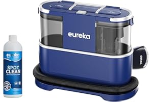 Eureka NEY100 odkurzacz do dywanów, środek do czyszczenia tapicerki, na sofę, dywany, tapicerkę, samochód, odkurzacz na mokro i sucho o dużej sile ssania 12500 Pa, 82 dB, duży zbiornik na wodę 1,5 l z