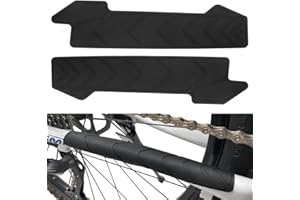 BESNIN Bike Chainstay Protector 2pcs OR 4pcs MTB Silicone Chain Stay Frame Guard Protect Your Bike Frame for Most Bicycle