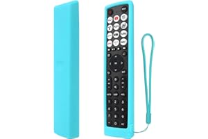 YIBICHIN Custodia Protettiva Adatto per Hisense VIDAA TV Original N2J36H EN2F36H ERF2S36H EN2D36H ERF2N36H Telecomando, Copertura Remota Antiurto per Hisense Telecomando, Antiscivolo - Blu, Bagliore nel buio