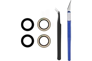 Cemobile 1 Set Rückkamera-Objektiv-Ersatz für iPhone 14 und iPhone 14 Plus + vorinstallierter Kleber + Reparaturwerkzeug-Set