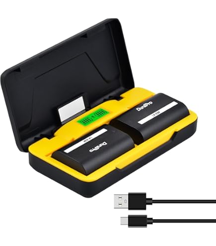 2X Blumax Akku kompatibel mit Canon LP-E6NH |- 2600mAh -| LP-E6P LP-E6N LP- E6 für Canon EOS R Ra R5 II R6 II R7-5D Mark III IV - 6D 7D 60D 90D XC15