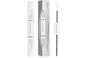 LASHVIEW Lash Bond and Seal, Cluster Lash Glue Strong Gentle Comfortable Lash Adhesive for All Day Wear Latex-Free Suitable for Sensitive Eyes Eyelashes Glue Waterproof