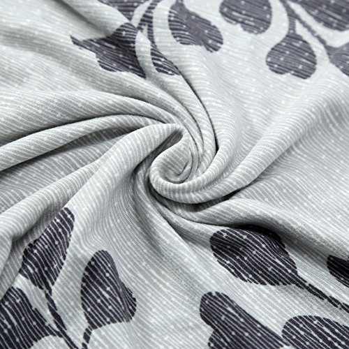 Fuloon 4er Set Stuhlüberzug Universell Stretch Stuhlhussen Abnehmbare Stuhlbezug Protector Cover (4er Set, A) - 6