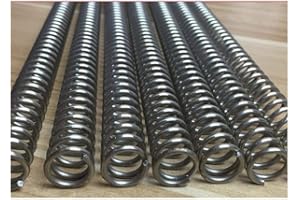 NINGVONG Muelle largo, acero inoxidable 304, compresión 1.21.5 metros de largo, ventas directas de fábrica, 1.8 * 15 * 1200 (304)-1.2 * 15 * 1200 (304)