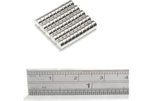 Spider Magnetics Ltd Magnets 4x2 mm Neodymium Disc Small Round Craft Disk 4mm diameter x 2mm (50)