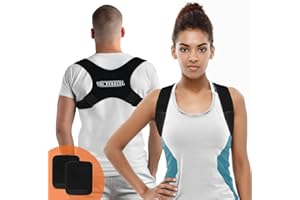 Mr. Panache Verstellbare Geradehalter für Damen und Herren - Atmungsaktiv, Komfortabel und Waschbar, Lindert Nacken-, Schulter- und Rückenschmerzen