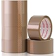 Packatape 6 Rolls General Purpose Packaging Tape - Brown 48mm x 66m