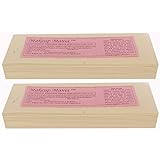 Makeup Mania 140 Pcs Large Waxing Strips, Non-Woven Hair Removal Plain Waxing Strips - Ivory 140 Pcs