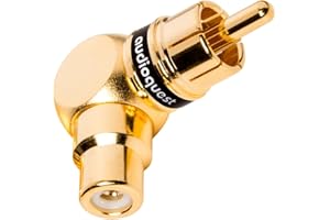 AUDIOQUEST SNGL Right Angle RCA Adapter