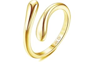 Morfetto 14K Gold gefüllte Zehenringe für Frauen Einstellbare offene kleine Ringe Riesige Band CZ Dreireihige Gold Zehenringe Fußschmuck