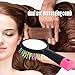 Anself Rainbow Volume S Brush Hair Curl Magic Accessory Perm Wave Straight Beauty Comb Hair Comb with Mirror
