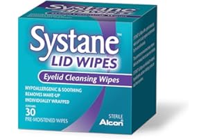 Systane Lid Wipes, Eyelid Cleansing Wipes, 30 count (Pack of 3)