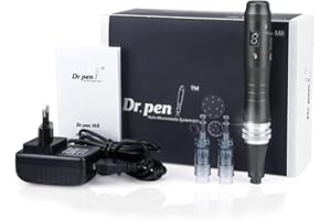 ‎P-BEAUTY COSMETIC ACCESSORIES P-Beauty - Dr. Pen Dermapen Ultima M8-W Electric - Microneedling Device Wireless 0-2.5 mm | Anti-Wrinkles, Skin Rejuvenation, Acne Scars, Pigment Spots & Hair Stimulation - Derma Pen + 16 Pin