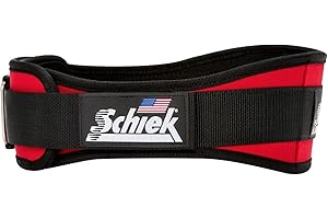 Schiek Pasek 4 3/4 cala Red - S