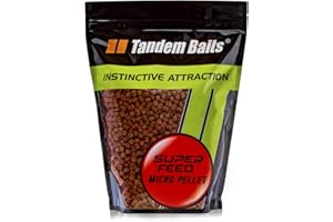 Tandem Baits Pellets D’Amorçage Pêche À La Carpe Method Feeder SuperFeed Micro Pellet 2 mm 1 kg
