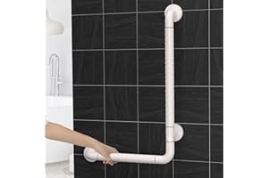 KULACO Barres d'appui pour seniors, poignée de baignoire, poignée de douche inox antidérapante, 60 x 40 cm poignée de sécurité baignoire, barre d'appui murale, barres d'appui salle de bain