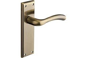 Designer Levers - Minerva Lever Latch Door Handle Antique Brass