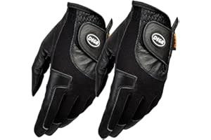 Dega Guanti da golf SuperFlex Cabretta in pelle, da uomo, per mano sinistra, morbidi, colori