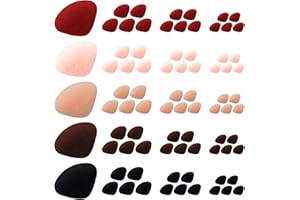 ZBHDEYG 75 naselli con 75 bottoni, naso di peluche, naso di ricambio per giocattoli di riparazione, naso per animali domestici, naso di sicurezza animale all'uncinetto