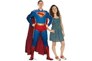 Star Cutouts SC4731 Superman Movie Hero Pose David Corenswet Lifesize Cardboard Cutout (193 cm) – DC Display for Fans, Birthdays & Events
