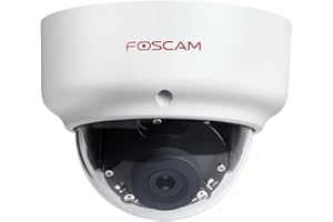 Foscam D2EP Zewnętrzna kamera IP POE HD 20M na podczerwień - inteligentne wykrywanie ruchu - kompatybilna z Amazon Alexa