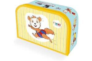 TROTSCH TRÖTSCH - Kinderkoffer "BOBO Siebenschläfer" : Minikoffer Pappkoffer Reisekoffer Kinderkoffer Spielkoffer