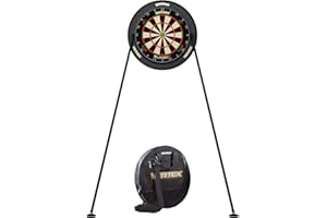 WINMAU Vertex Support pour Cible de fléchettes – Système de Support de Cible de fléchettes Portable & réglable – Accessoire Professionnel pour fléchette – Compatible Toutes Les cibles Winmau