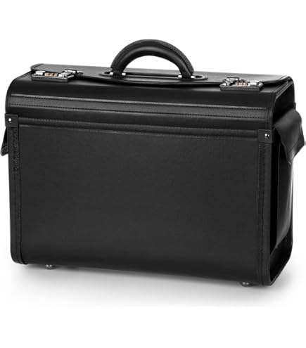 Falcon Messenger Bag - Shoulder Bag/Cross Body/Satchel/Laptop Bag - Black - FI2568