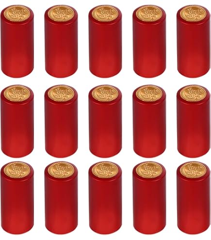 75 Pièces 75 Capsules Rétractables Transparentes Pour Bouteilles