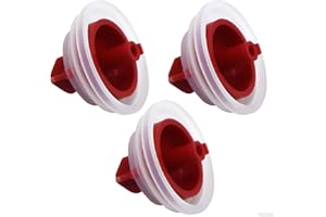 Mendorio Membrana Di Tenuta Per Valvole Di Riempimento WC, Compatibile Con La Membrana Della Valvola TECE (3 Membrane Di Ricambio)