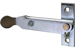 EMPYR Arrêt de Persienne - Arrêt de St Brieuc - côté Gauche avec Butée - Longueur 90 mm - Bloquer vos Volet Battants et Persiennes Bois PVC ou Alu - Fabrication Française Torbel