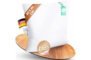 BEFA NATUR 3 kammare dunkuddar, allergiker lämplig 90 % dun ur kärna 100 fjädrar, 80/80 cm