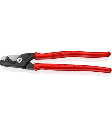 Cesoia Per Cavi KNIPEX StepCut - 160mm, Taglio Facile Fino A 50mm² - Foto 10
