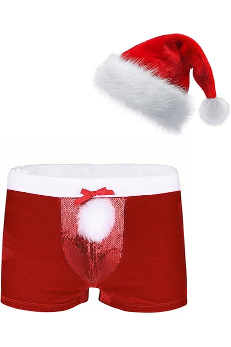 Ropa Interior LencerÃa De Navidad Lenceria Roja Nochevieja