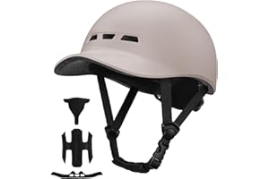 Shinmax Casco Bici Uomo Donna Urbano Casco Bicicletta Adulti Leggero Casco Ciclismo Monopattino Città Strada Caschi Bici Protezione di Sicurezza Caschetto Bici Taglia Regolabile 56-62 cm