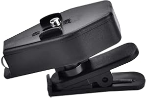 Alomejor 1 Pair Eyeglass Lamp Glasses Mini LED Clip-on Flashlight Reding Night Flexible Adjustable Clip for Book Reading Outdoor Fishing Camping