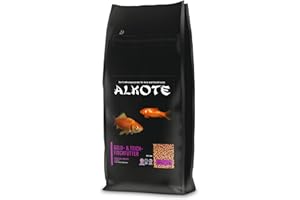 AL-KO-TE, 3-Jahreszeitenfutter für kleine Kois, Frühjahr bis Herbst, Schwimmende Pellets, 2mm, Gold-& Teich-Fischfutter