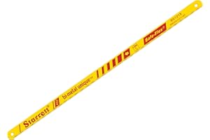 Starrett Bi-Metal Hacksaw Blades - KBS1232-2 Safe-Flex HSS Hand Saw 300mm 32 TPI Cutting Edge - For Non-ferrous Metals, Stainless Steel, Pipes, Plastics - 2 Pack