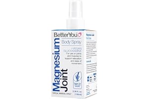 BetterYou Magnesium Joint Body Spray, Magnesium Chloride and Glucosamine, Effective Support for Joints and Muscles, Supports Relaxation, 100ml Magnesum Oil Supplement
