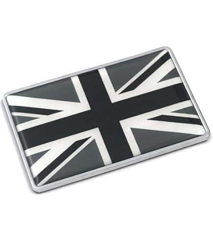 Adesivi 3D Union Jack UK - 4 Pezzi, In Silicone, Per Auto E Moto - Foto 2