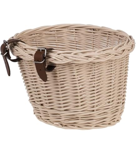 Panier à Vélo En Osier Naturel Grand Modèle