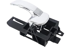 HISports Maniglia per porta interna sinistra 80671JD00E-Compatibile con Nissan Qashqai 2007-2013 SUV,Cromata Maniglia Interna Portiera