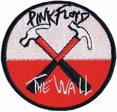 Sew-On Iron-On Patch CA. Pink Floyd The Wall