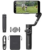 DJI Osmo Mobile 6, stabilizzatore per smartphone a 3 assi, manico