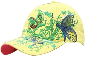 Belsen Mädchen Schmetterlings-Stickerei- Vintage Baseball Cap Snapback Trucker Hat